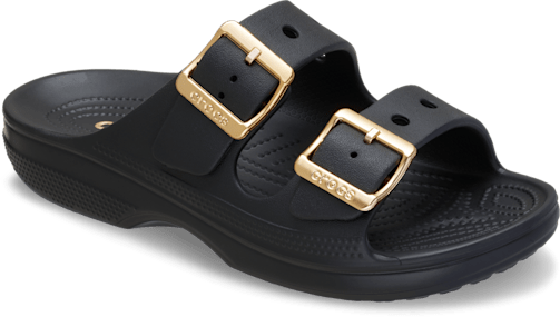 ウィメンズ メタリックバックル サタデー サンダル - Crocs