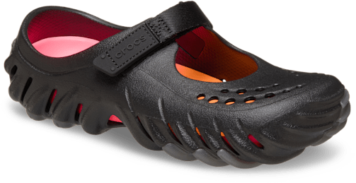 Echo Mary Jane Sunset Blk/Mlti - Crocs