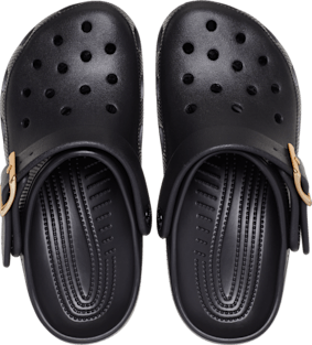 Classic Metallic Buckle Clog