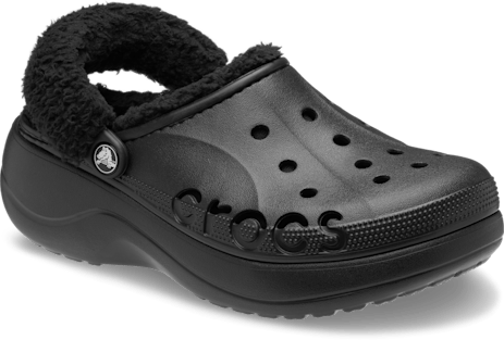 Baya Platform Fuzz Strap Lined Clog, view 3