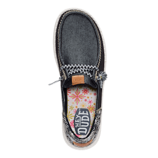 Wendy Funk Embroidered Floral Olive