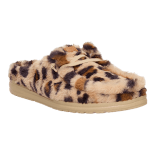 Wendy Slipper Leo Fur