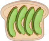 Avocado Toast Jibbitz Shoe Charm - Crocs