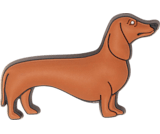 Weiner dog croc charm clearance