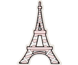Eiffel Tower 10006686 Eiffelturm Original Crocs Jibbitz Anstecker
