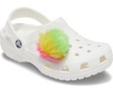 Visita lo Store di CrocsCrocs Jibbitz Symbols & Saying Tie-Dye Puff Ball One Size 