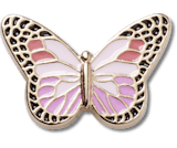 Pink Elevated Colorful Butterfly