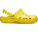 yellow lined crocs
