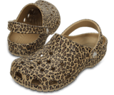 crocs classic leopard