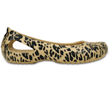 crocs kadee leopard flats