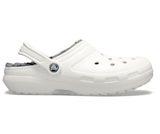 fur lined crocs yellow