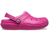 crocs with fur yellow