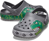 Dinosaur light up crocs clearance