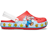 Kids mario crocs clearance