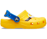 fur crocs yellow