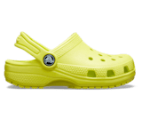 yellow lined crocs