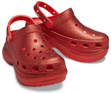 Crocs red glitter Clearance