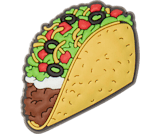 Taco 2025 croc charm