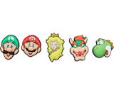 Super Mario 5 Pack Jibbitz Shoe Charm Crocs