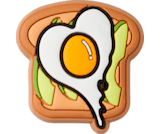 Avocado Toast With Egg Jibbitz charms Crocs