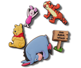 Winnie the top pooh crocs jibbitz