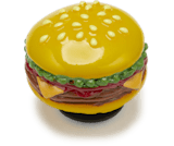 クロックス公式】ミニ 3D ハンバーガー | ジビッツ チャーム 
