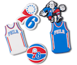 クロックス公式】NBA フィラデルフィア セブンティシクサーズ 5 パック