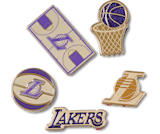 Lakers jibbitz best sale