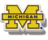 University of Michigan Jibbitz charms Crocs