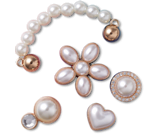 クロックス公式】デインティー パール ジュエリー 5 パック | ジビッツ