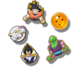 ドラゴンボー jibbitz-dragon-ball-z-5-pack