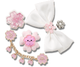 クロックス公式】サクラ セレブレーション 5 パック | ジビッツ