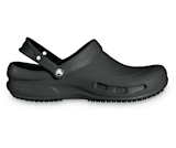 Black crocs sales no holes