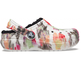 Crocs light on sale tie dye