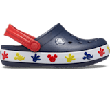 White discount mickey crocs