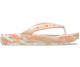 Classic Platform Marbled Flip Crocs