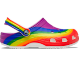 Rainbow clog on sale