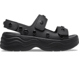 Studded crocs hot sale