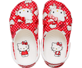 限定コラボ★クロックス×ハローキティ ベイ クロッグ +6cm厚底 クロックス公式】「ハローキティ」 レッド ベイ クロッグ