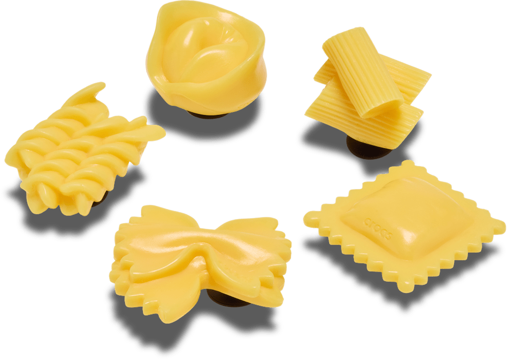 Сабо Jibbitz Realistic Pasta 5 Pack