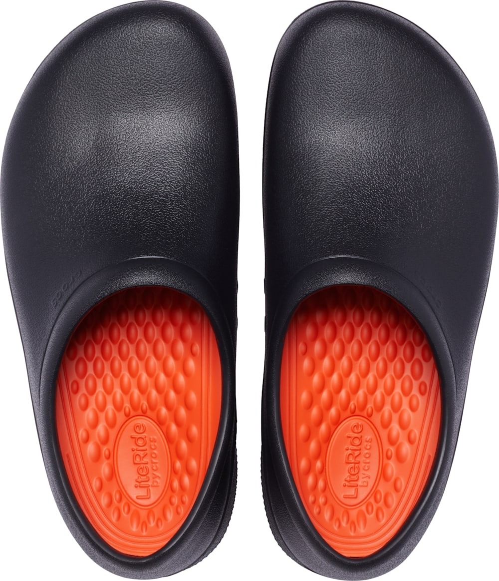 Мужские сабо Crocs On The Clock LiteRide™ Work Slip-On — фото 3