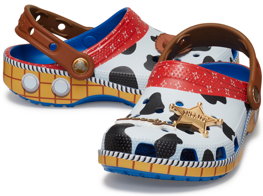 Детские сабо Crocs Kids’ Disney Pixar's Toy Story Sheriff Woody Classic Clog — фото 2