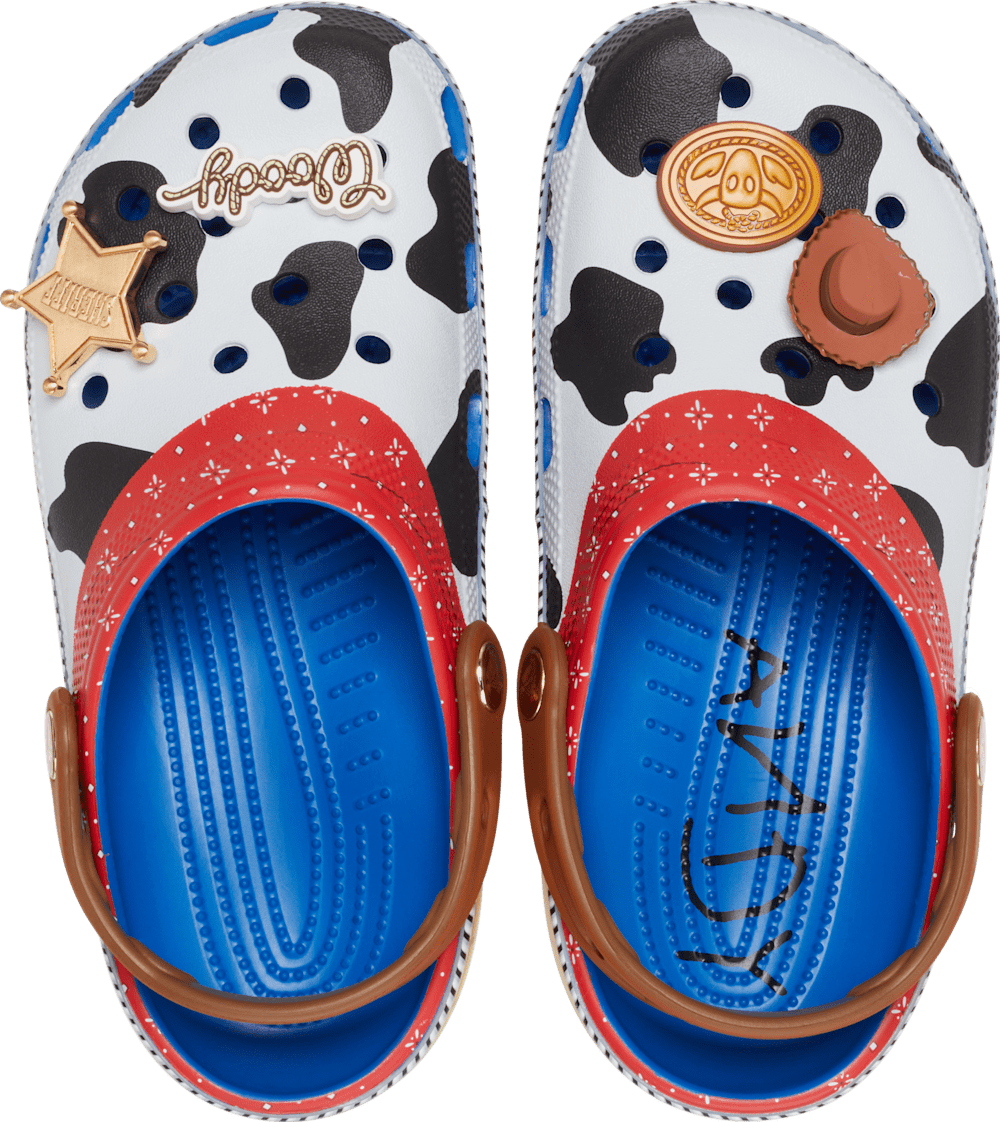 Детские сабо Crocs Kids’ Disney Pixar's Toy Story Sheriff Woody Classic Clog — фото 3