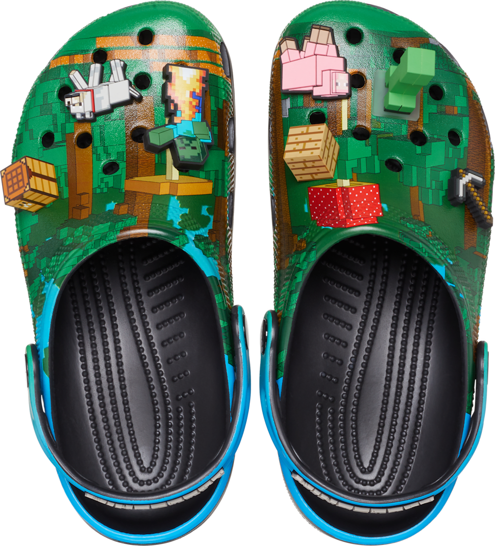 Мужские сабо Crocs Minecraft Classic Clog — фото 3