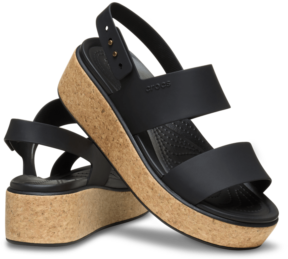 Женские сандалии Crocs Brooklyn Low Wedge Cork Sandal — фото 2