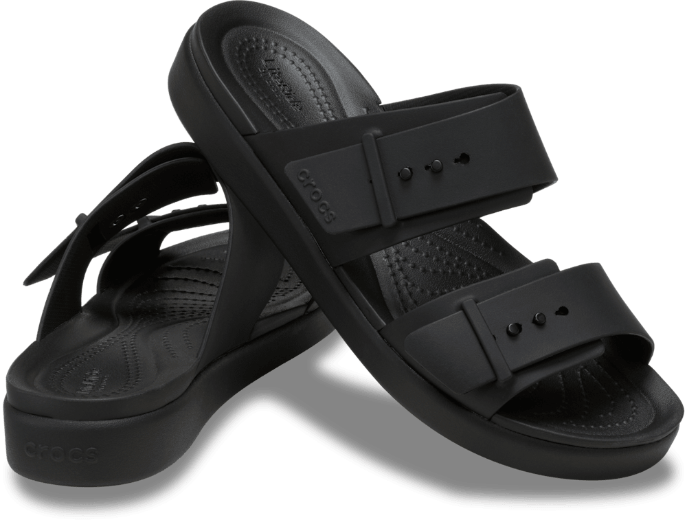Женские кроссовки Crocs Brooklyn Buckle Low Low — фото 2