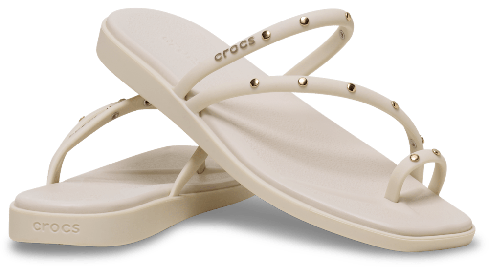 Женские сандалии Crocs Miami Toe Loop Studded Sandal — фото 2