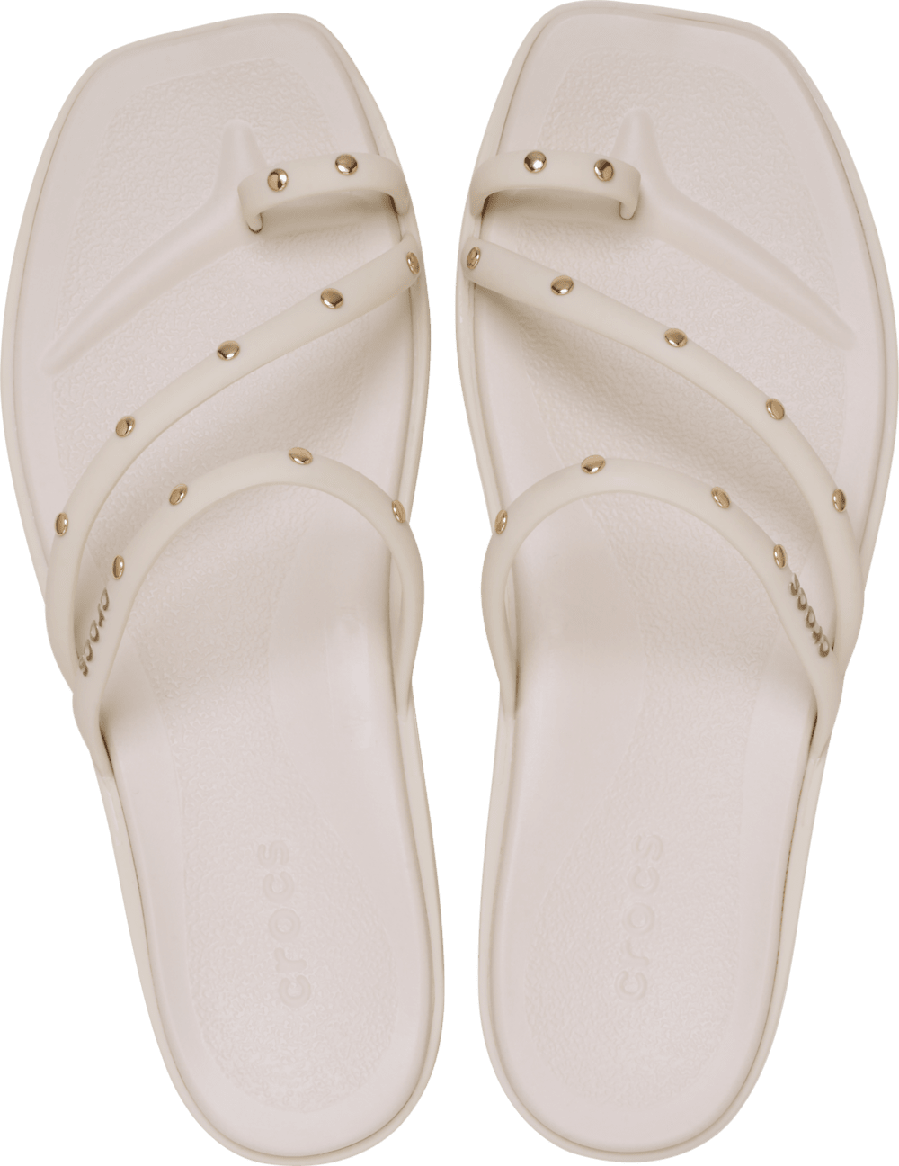 Женские сандалии Crocs Miami Toe Loop Studded Sandal — фото 3