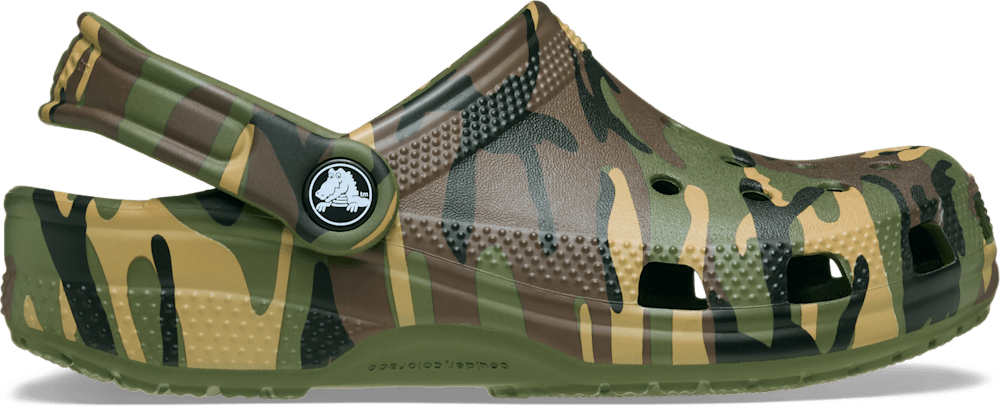 Детские сабо Crocs Kids' Classic Camouflage Clog