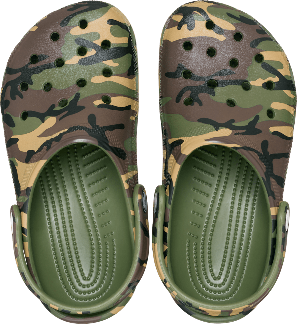 Детские сабо Crocs Kids' Classic Camouflage Clog — фото 3